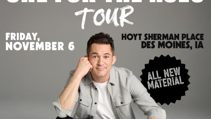 Justin Willman - Comedy event in Des Moines, Iowa
