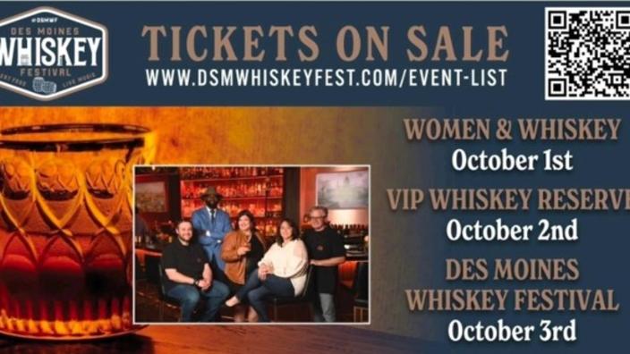 VIP Whiskey Tasting Event feat. Iowa Distilleries - Community event in Des Moines, Iowa