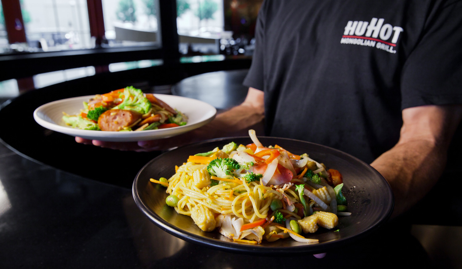 HuHot Mongolian Grill - Chinese in Water Tower Place, Iowa